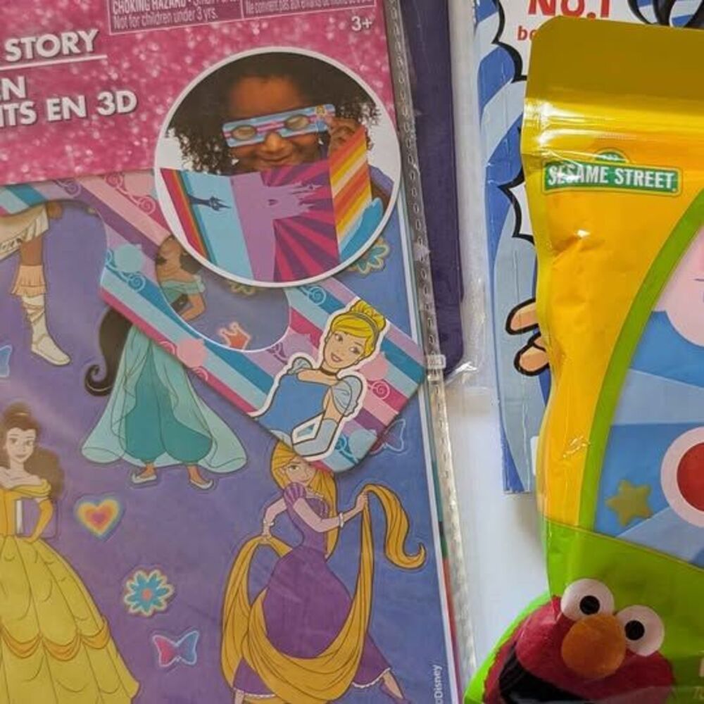 Kids 8pc Book and Activity Bundle Mo Willems Disney Princess Encanto Elmo - Picture 5 of 10
